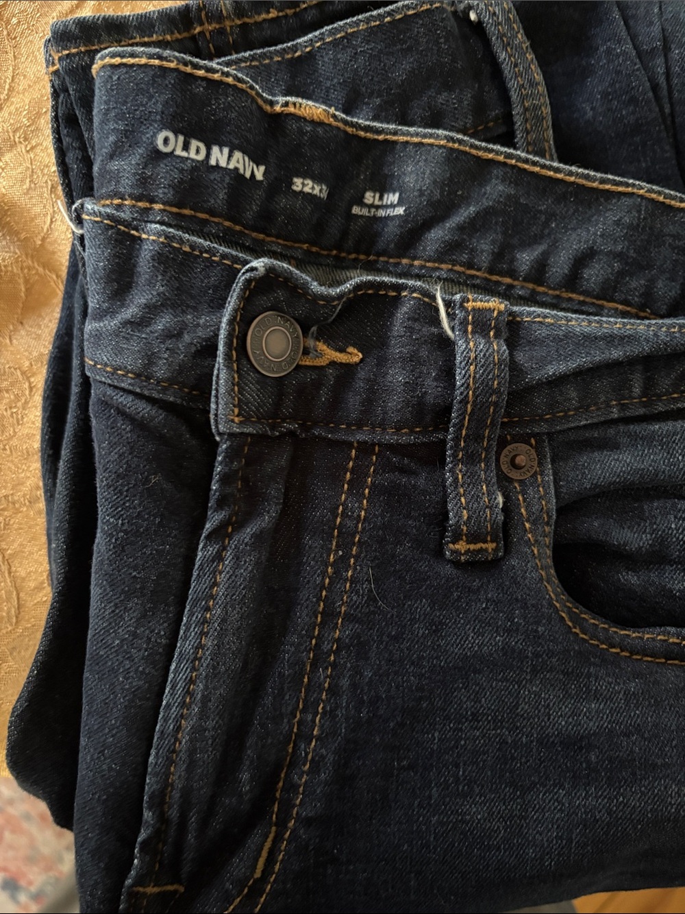 2 pair Old Navy Slim Men’s Jeans with built in flex
